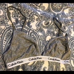 Calvin Klein bralette - below recommended pricing